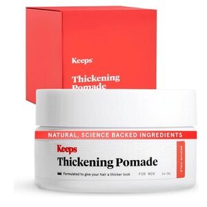 Keeps Thickening Pomade for Men Medium Hold Hair Styling 3oz 85g New in Box